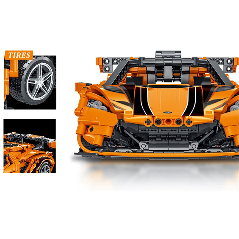 The Intense Emotion Hypercar 1396pcs mySite