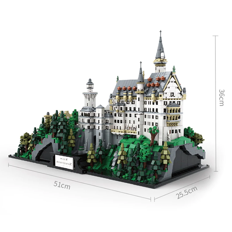 Neuschwanstein Castle 7437pcs mySite