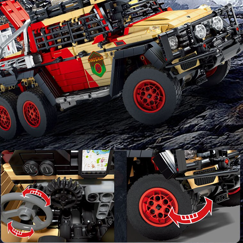 Remote Controlled Jurassic 6x6 2452pcs mySite