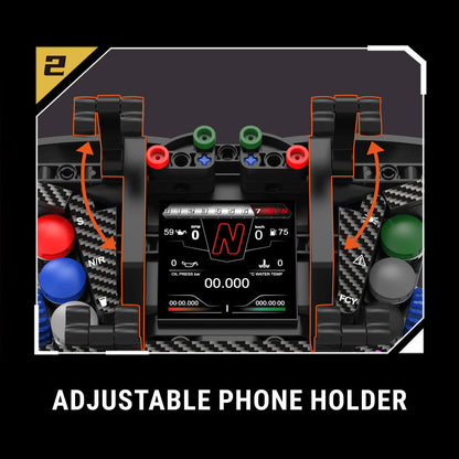 1:1 Italian Bull Racing Steering Wheel 866Pcs