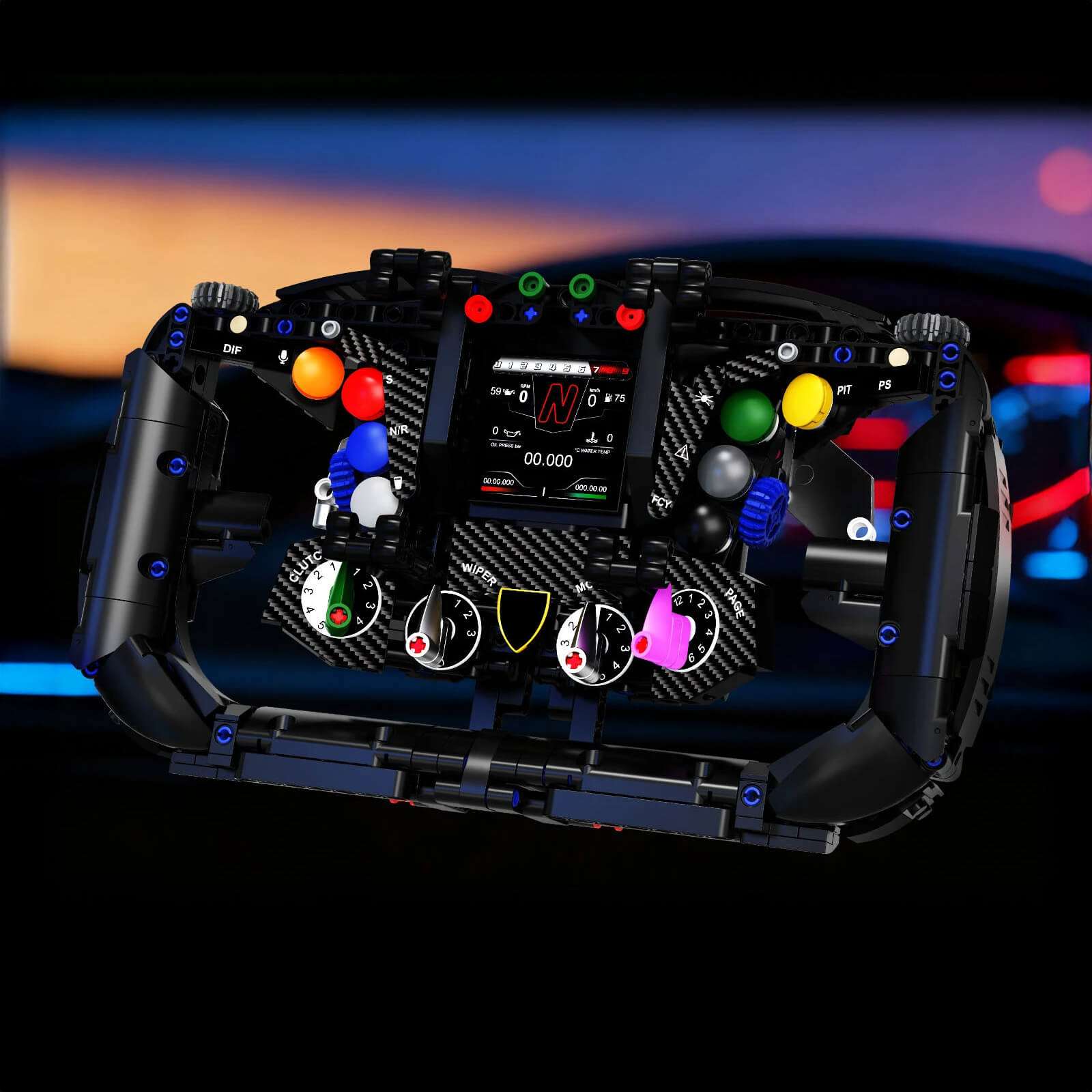 1:1 Italian Bull Racing Steering Wheel 866Pcs