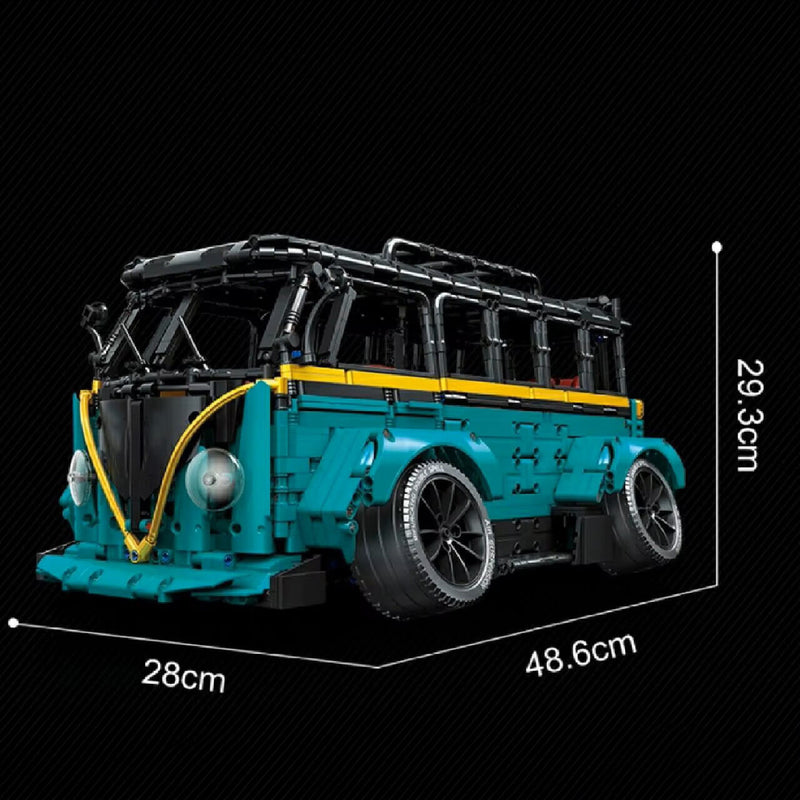 Widebody Street Campervan 2974Pcs - RBrickstem®