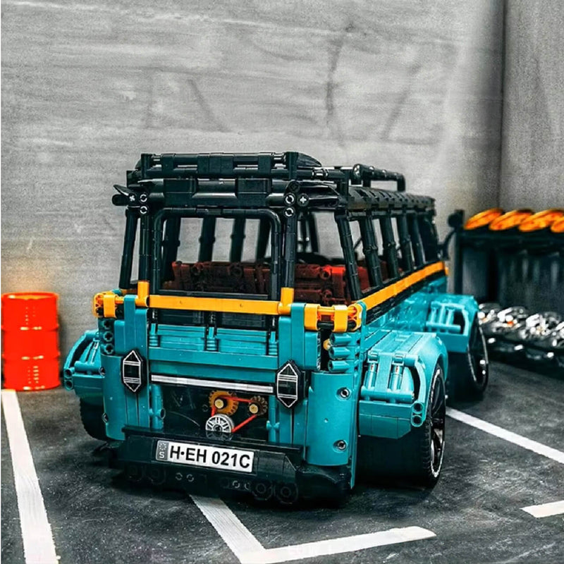 Widebody Street Campervan 2974Pcs - RBrickstem®