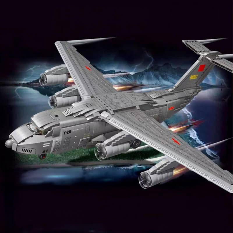 Y-20 Large Military Aircraft 2202pcs mySite